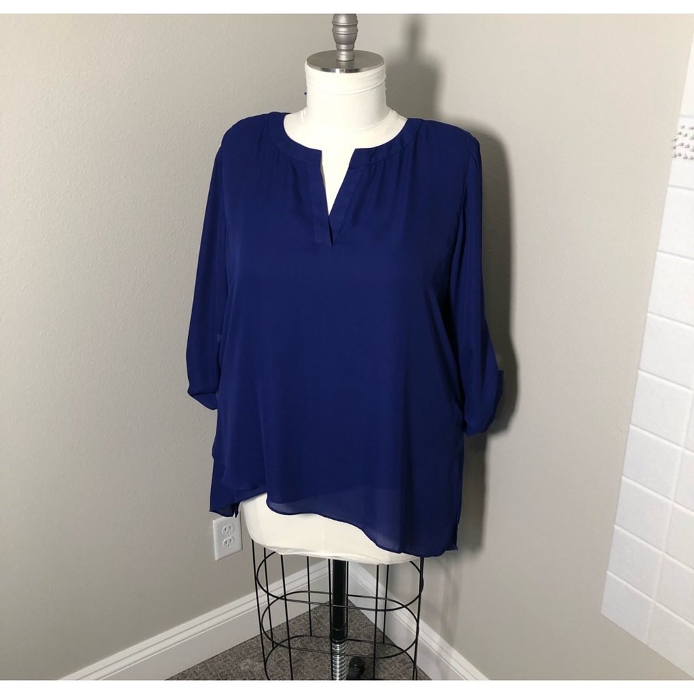 Plus Size Long Blouse